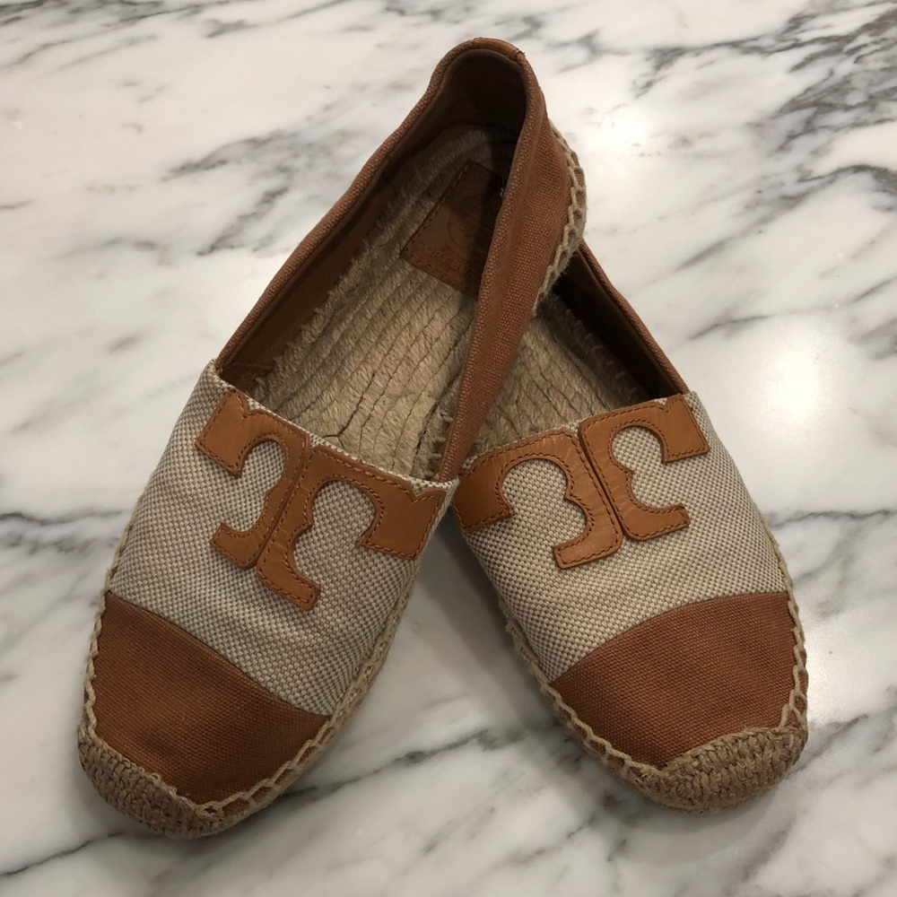 Tory Burch Esparadilles Tan 6.5
